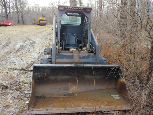 Bobcat 7753 Skid Steer Rubber Wheel Loader Cat Aux Hyd Kubota Diesel.