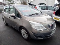 2011 Vauxhall Meriva 1.4 16V Excite Euro 5 5dr MPV Petrol Manual