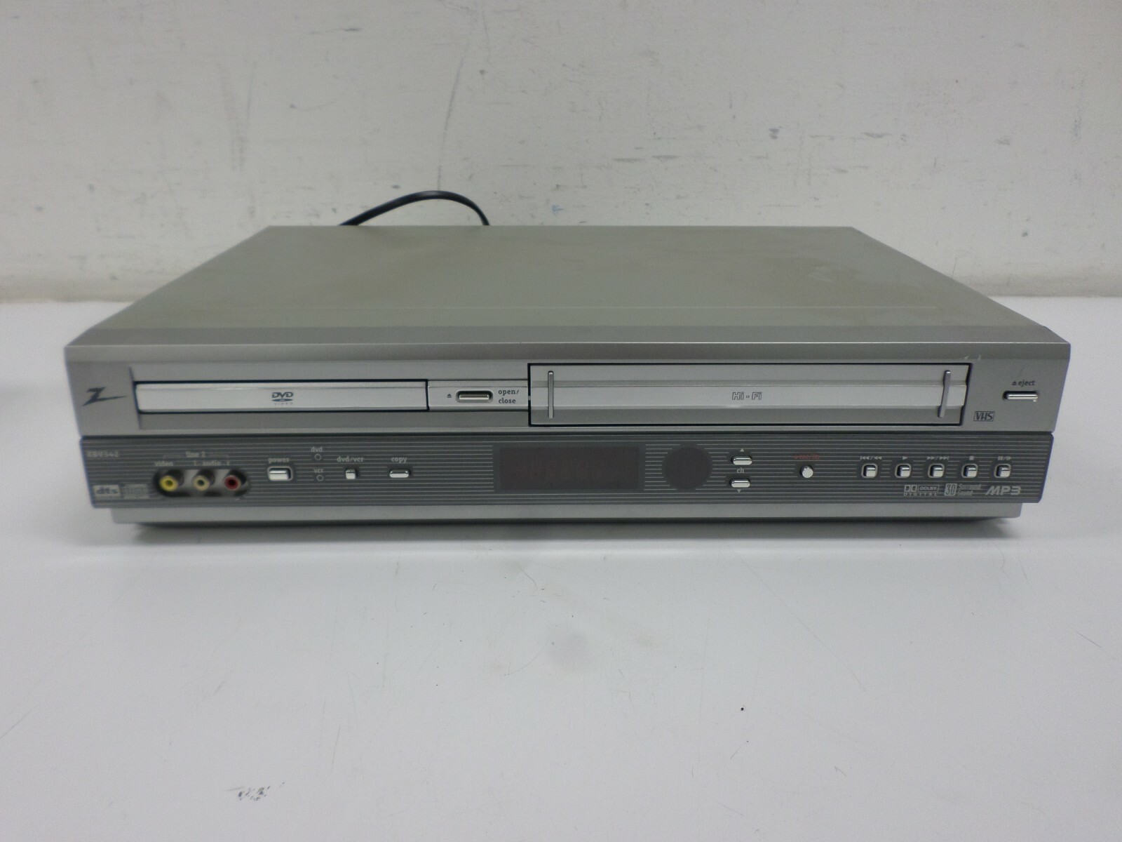 Zenith XBV342 DVD Plus VCR Combo Player VHS Recorder 4-Head