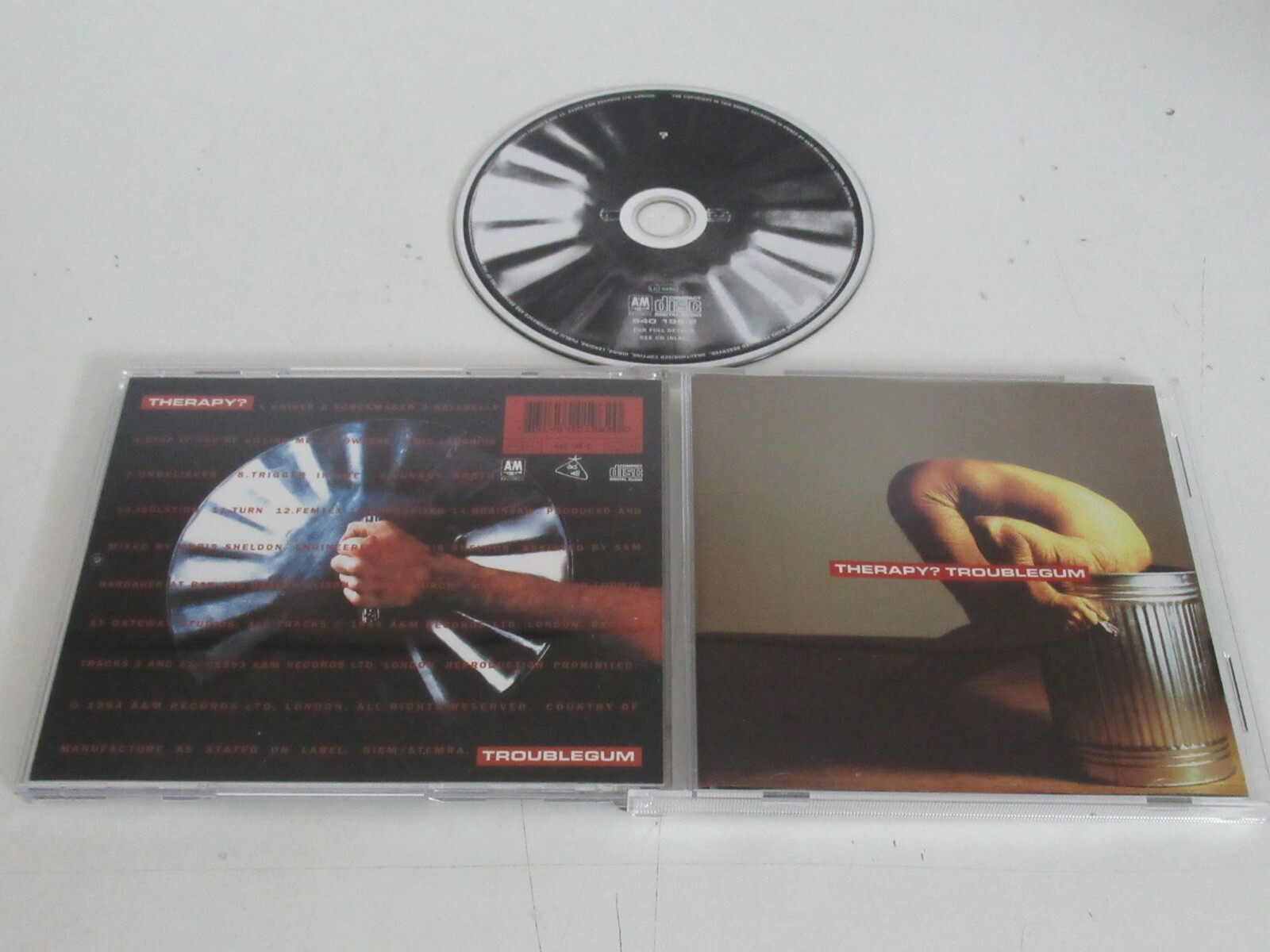 Therapy? ‎– Troublegum / A&M Records ‎– 540 196-2 CD ALBUM