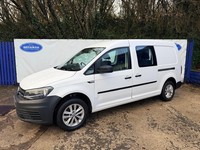 2019 Volkswagen Caddy Maxi 2.0 TDI 102PS Kombi Van In White  WINDOW VAN Diesel M