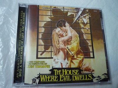 THE HOUSE WHERE EVIL DWELLS Soundtrack CD, Ken Thorne, Dragon's Domain, Ltd=500