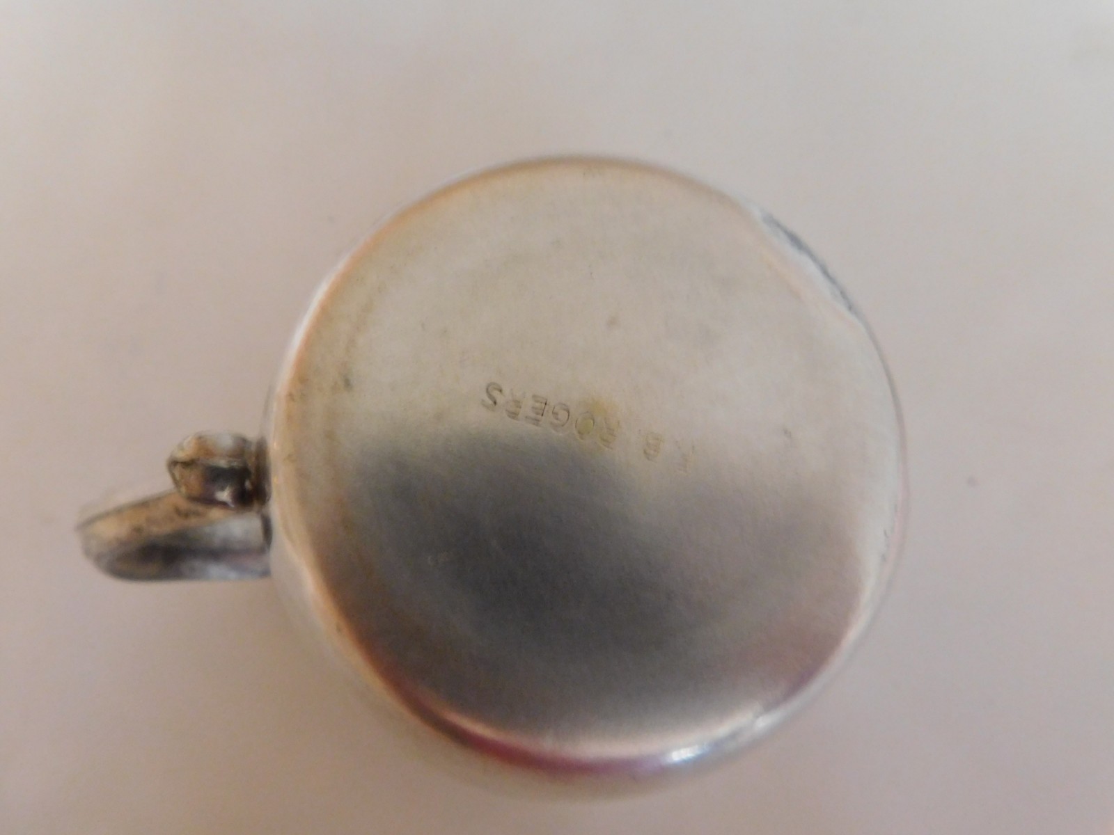 E.R. Rogers silver plated Child's cup Antique?