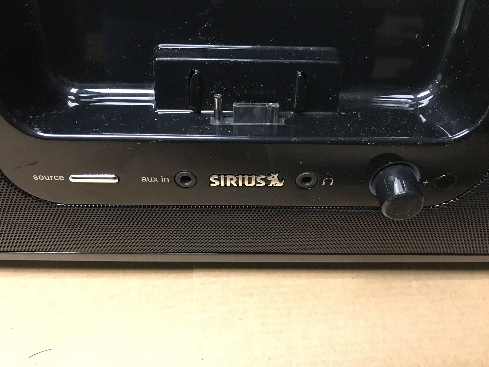 Sirius SUBX2 Satellite Radio Portable Boombox, Antenna, Power Supply