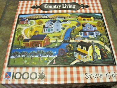 APPLE ORCHARD ~  1000 PC. PUZZLE FROM SURE LOX ~ ART, STEVE KLEIN ~ NEW, SEALED