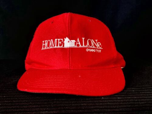 Home Alone Macaulay Culkin 1990 Rare Movie Promo Snapback Hat - Vintage