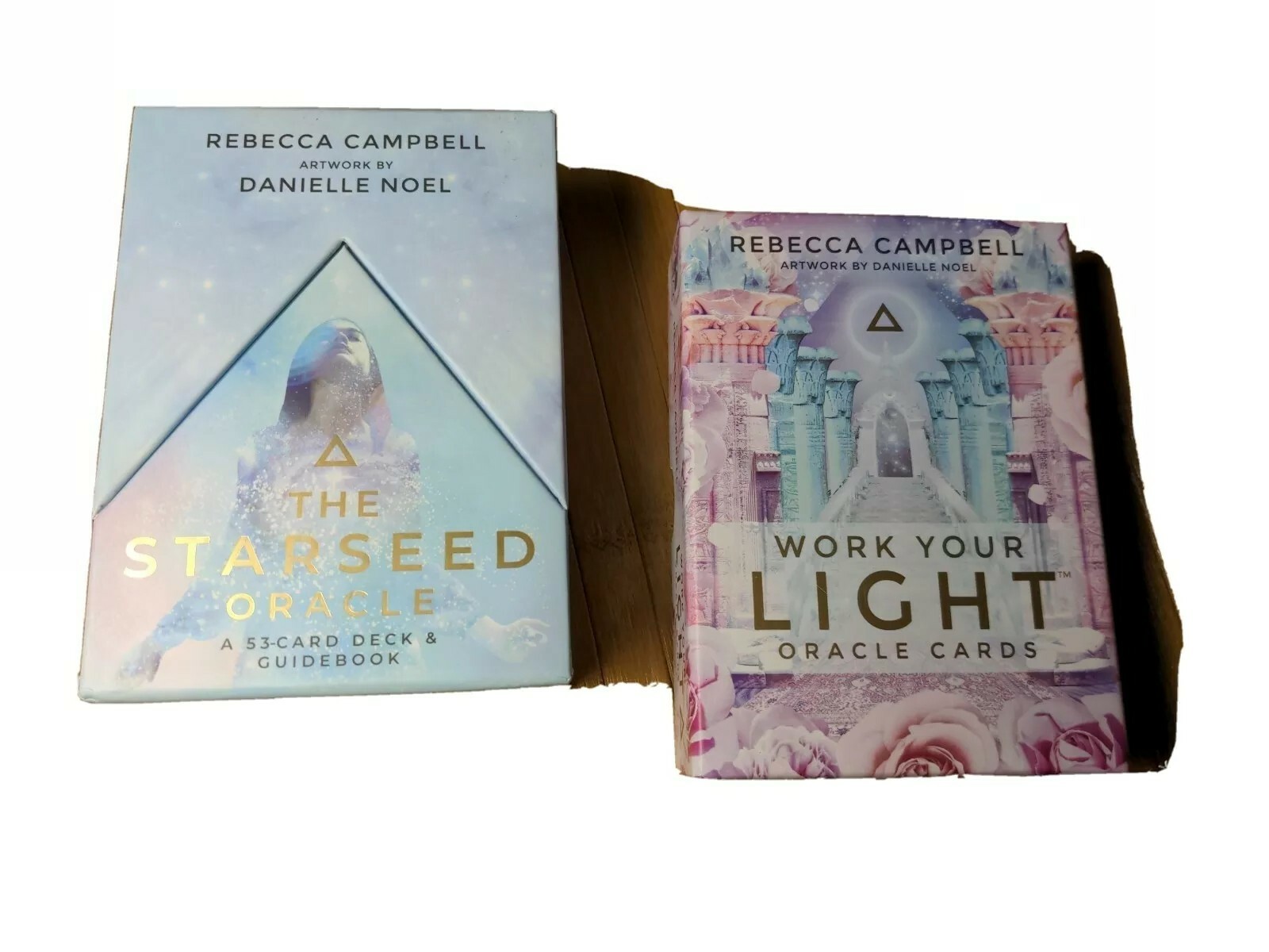LOT OF 2 Oracle Decks STARSEED + WORK YOUR LIGHT Danielle NoelのeBay公認海外