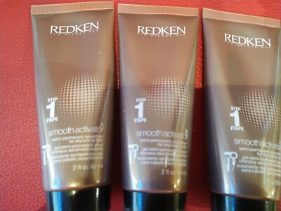 Redken Step 1 Smooth Activator -3 Semi Permanent Smoother 2oz DRY/ UNRULY HAIR.