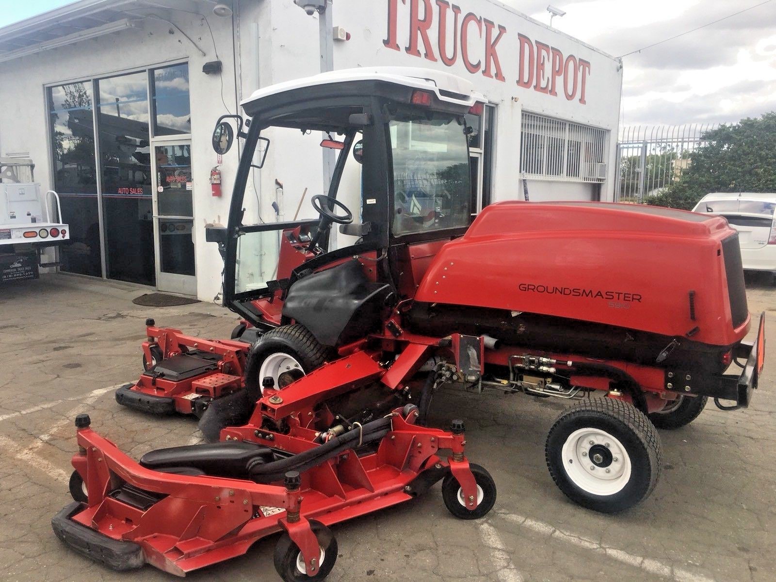 2012 TORO 5910 GROUNDSMASTER -D 3512 HOURS, WIDE AREA MOWER, 4WD, 580 Clean