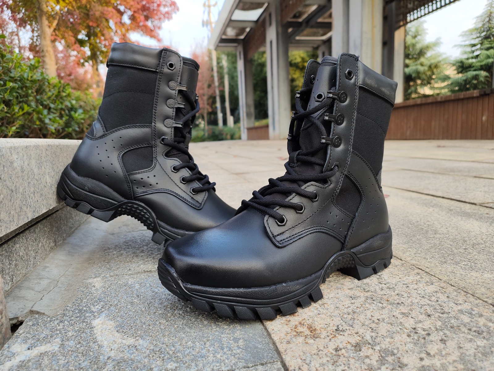 Surplus Original Chinese Army 21 Type Cowhide Combat Boots Surplus Original Chinese Army 21 Type Cowhide Combat Boots