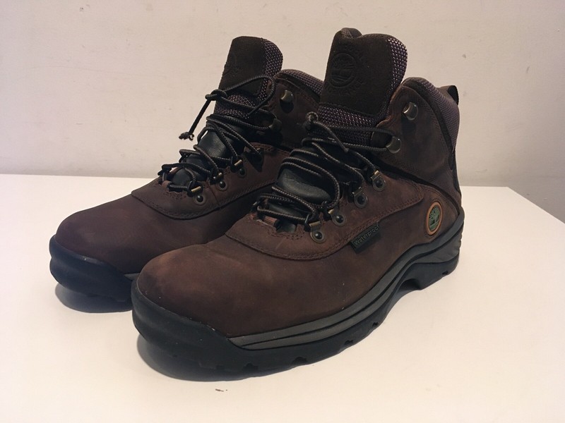 timberland men's white ledge mid waterproof ankle boot