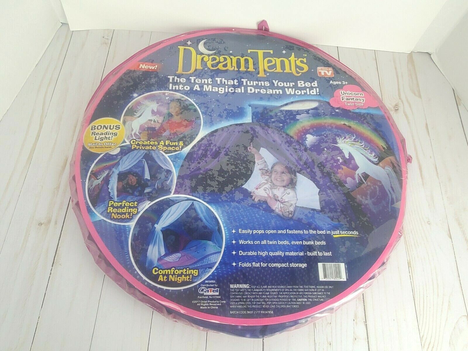Fun Pop Up Tent For Kids Unicorn Fantasy Twin Size As Seen On Tv