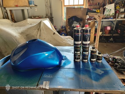 PINT KIT OF kawasaki - Candy Plasma Blue Paint, MOTORCYCLE