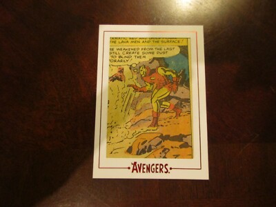 Rittenhouse Marvel The Avengers Silver Age Comic Cut Card AVK4 # 94/253