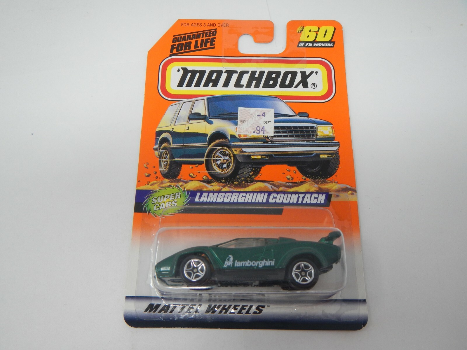 Matchbox Super Cars Lamborghini Countach #60 | eBay