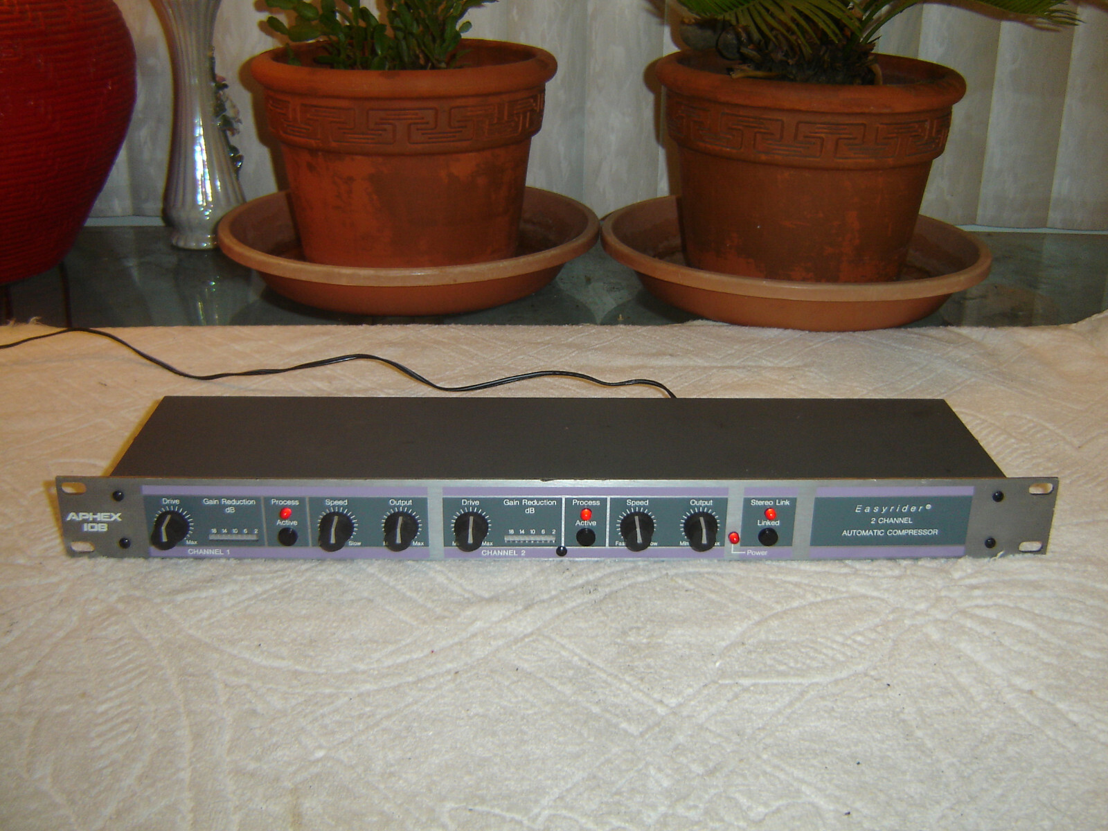 Aphex 108 2チャンネルAUTOMATIC COMPRESSOR Aphex 108 Easyrider, 2 Channel Automatic Compressor, Vintage