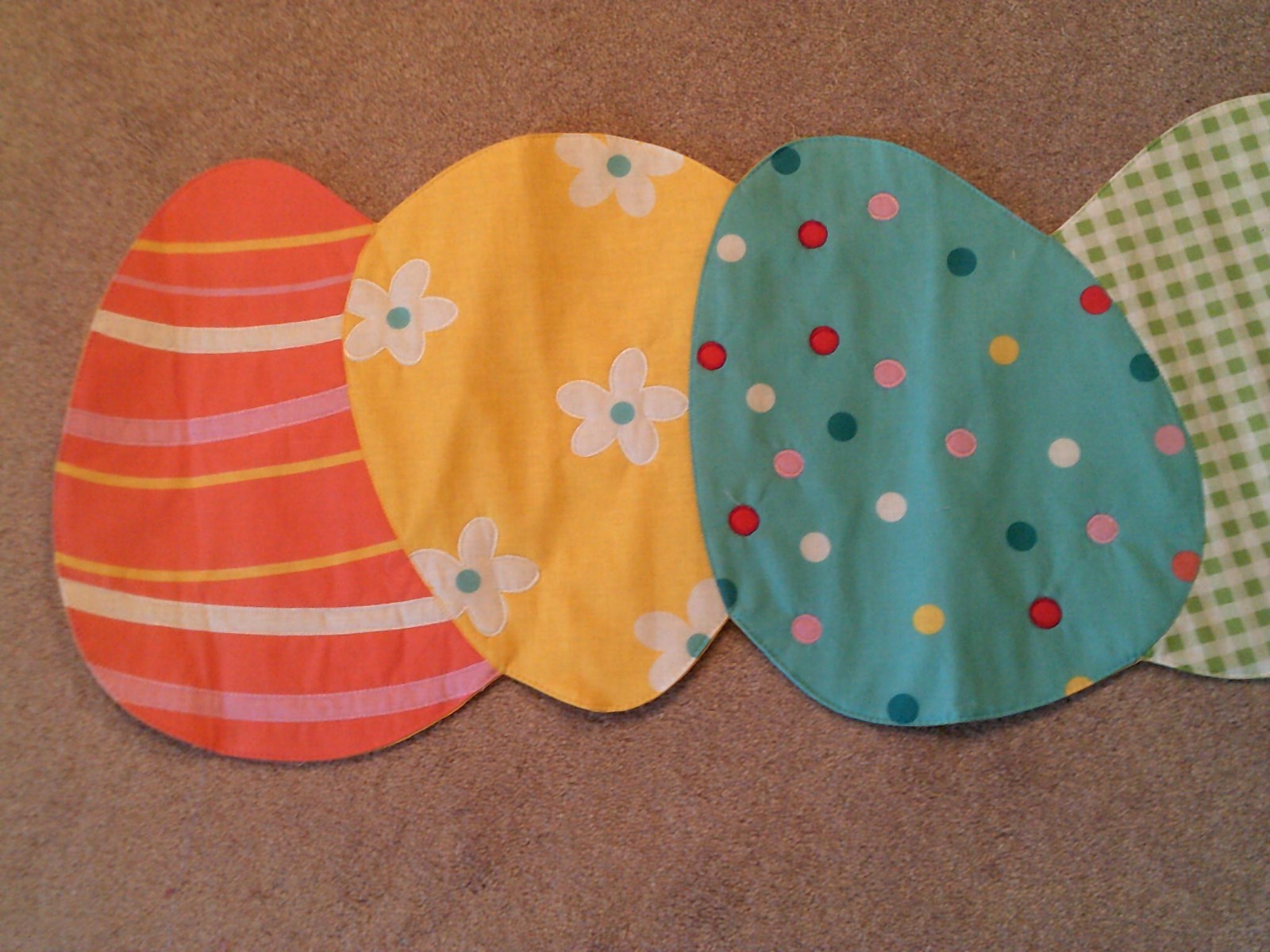 EASTER EGG TABLE RUNNER,  13