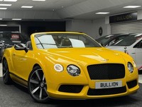 2014 Bentley Continental 4.0 V8 GTC S Auto 4WD Euro 5 2dr CONVERTIBLE Petrol Aut