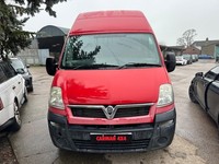 2006 Vauxhall Movano 2.5DTi Maxi Roof Van 3.5t PANEL VAN Diesel Manual