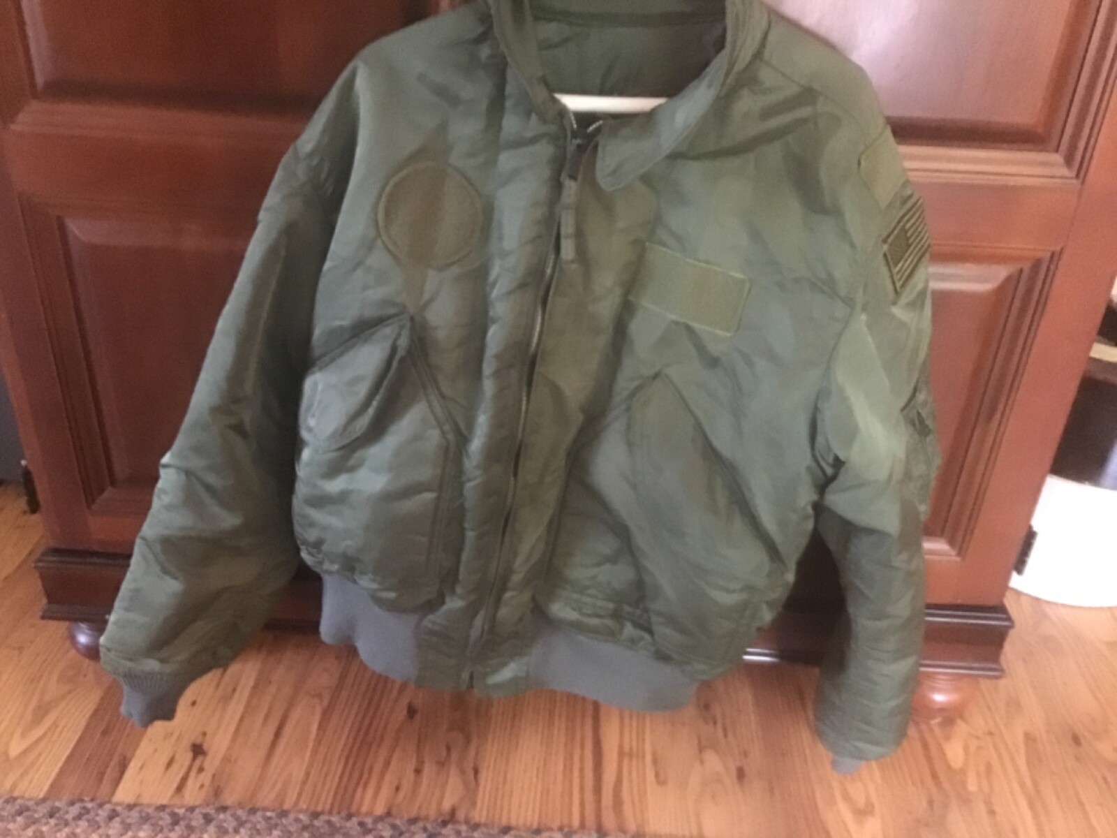 ジャケット・アウター USA alpha cwu-45 flight jacket bomber Alpha Industries Men's CWU 45-P Flight Jacket (XS, Black) at