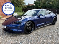 20K SPEC 2021 71 REG PORSCHE TAYCAN - BIG BATTERY 93kWH - 4S - 1 OWNER - 85% SOH