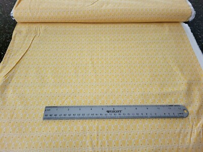 Basically Hugs BTY Helen Stubbings P&B Textiles Golden Yellow Hearts on White