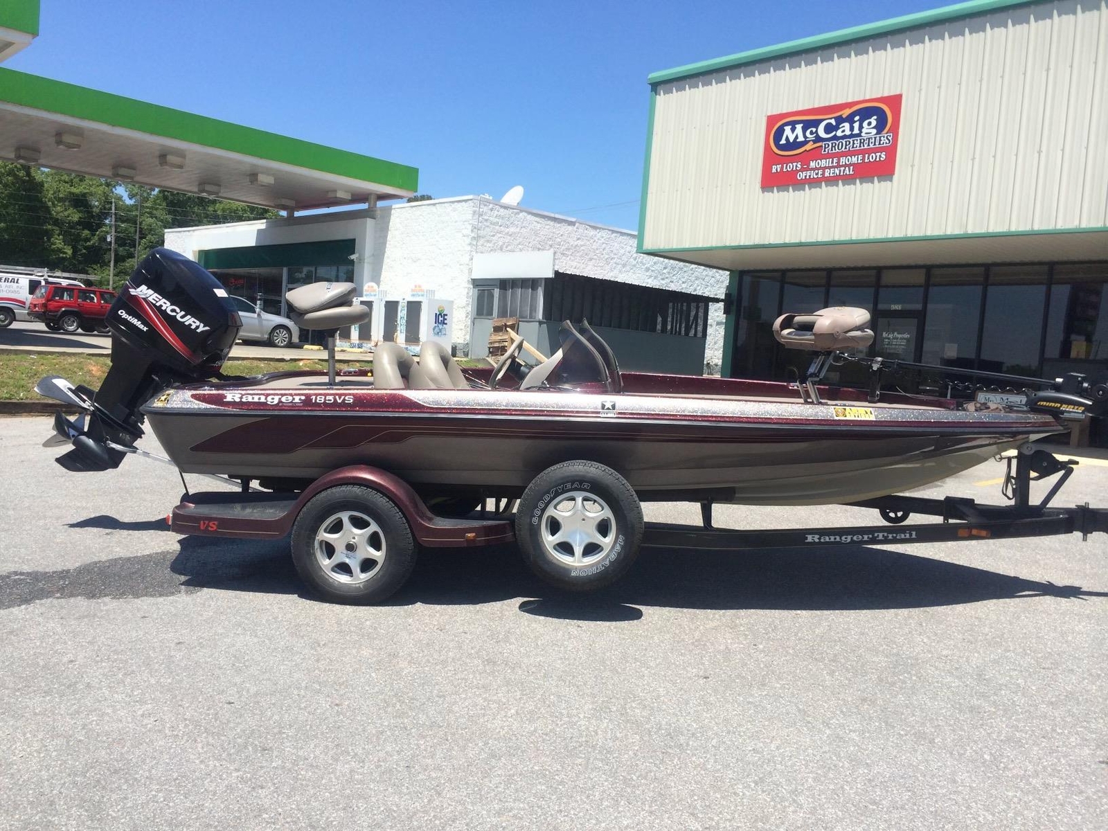 2004 Ranger 18' Bass Boat Located In Birmingham, Al Has Trailer