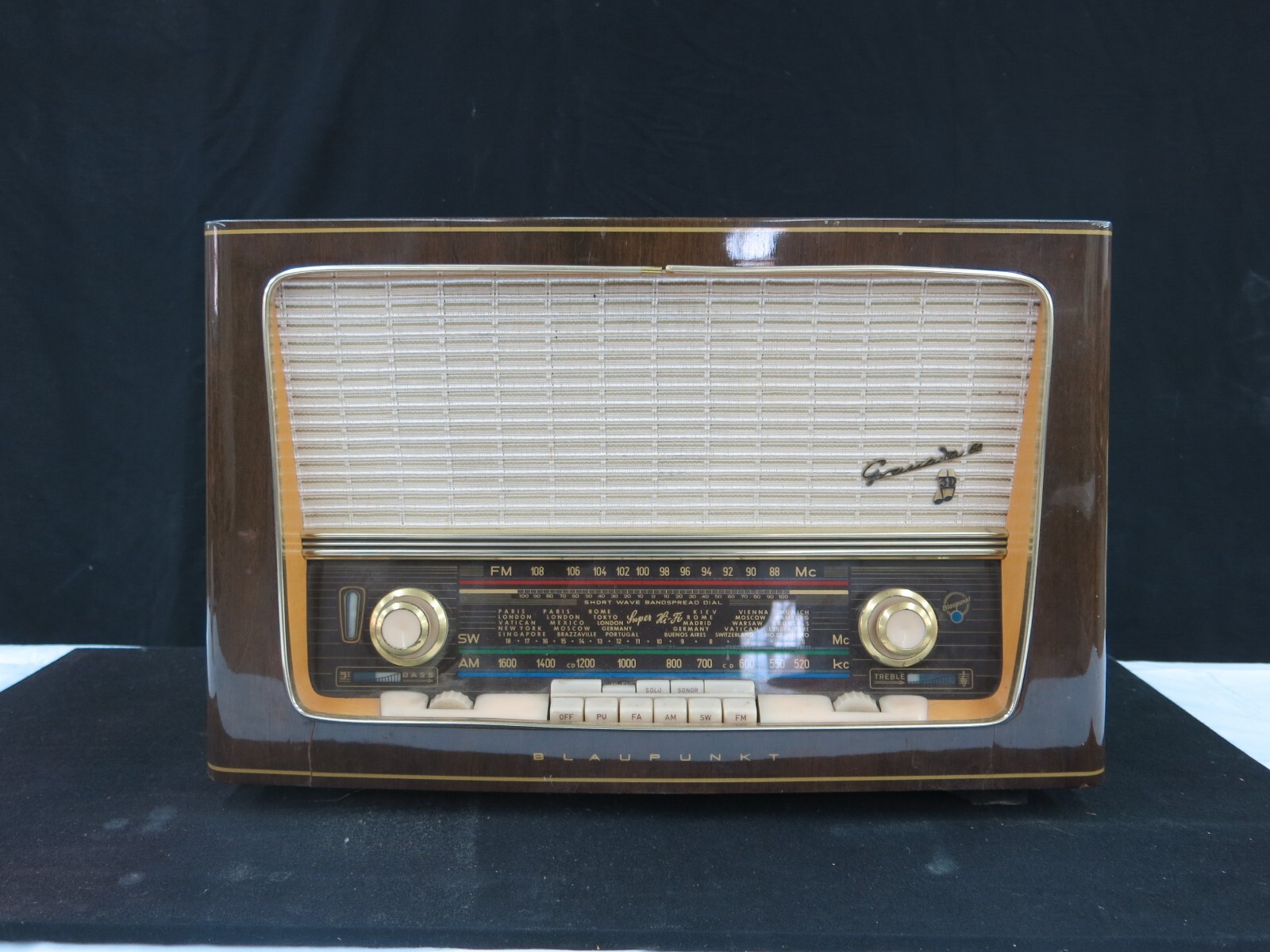 Blaupunkt Granada 60 Z Tube Radio AM/FM Short Wave | eBay