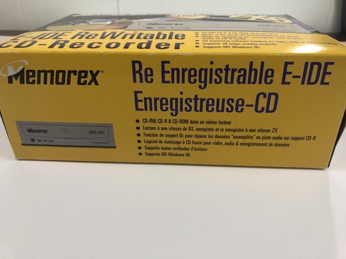 NIB Memorex E-IDE ReWritable CD- Recorder, Model CRW-1622, 2x6, Fast Shipping