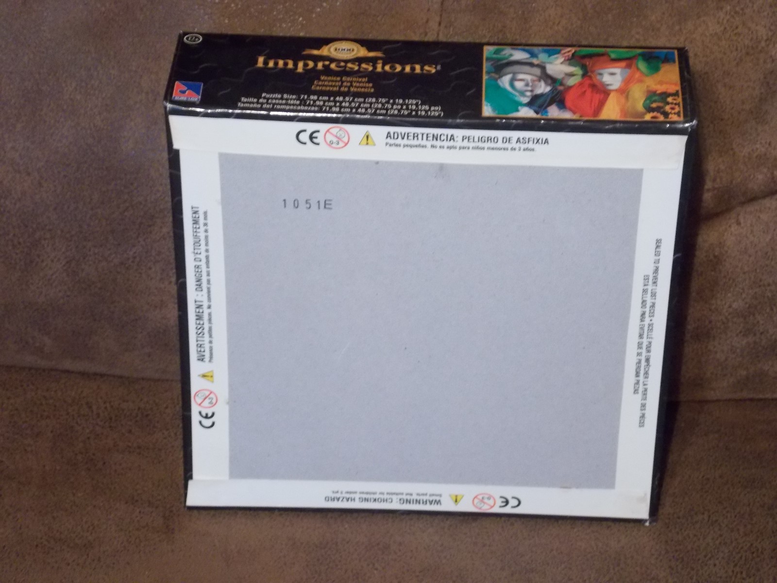 Impressions 1000 Piece Jigsaw Puzzle Venice Carnival Jig Saw Puzzle Sealed Box