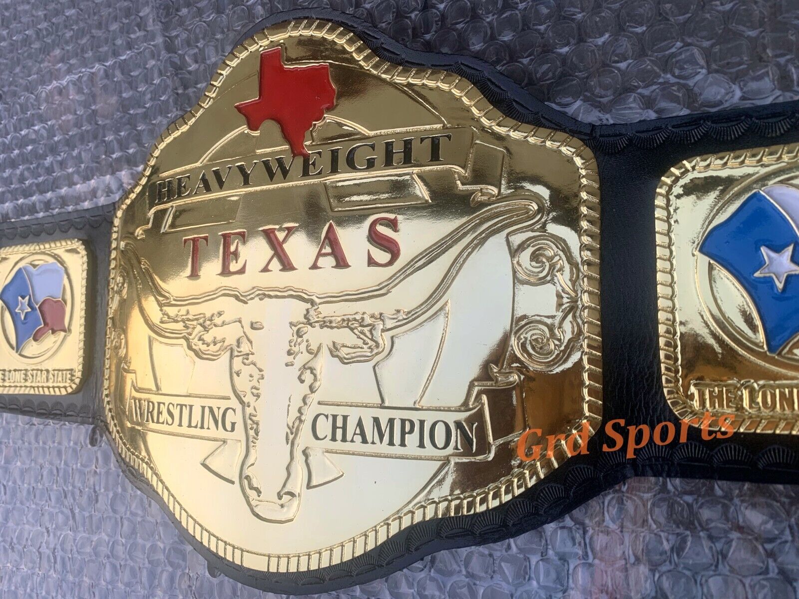 NWA Texas Heavyweight Wrestling Championship Belt 4mm Zinc