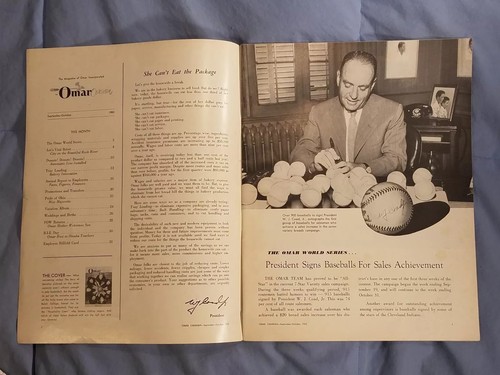 1953 OMAR INCORPORATED Omaha Ne Employee newsletter BELOIT COLLEGE BASKETBALL