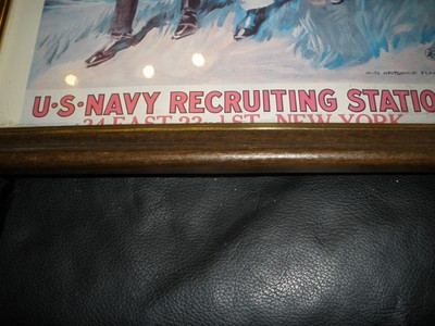 BARBER SHOP WALL ART ---JOIN THE NAVY-- NO.16