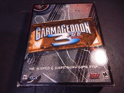 Carmageddon 3  TDR 2000 (PC, 2000) New Sealed In Box Computer Game