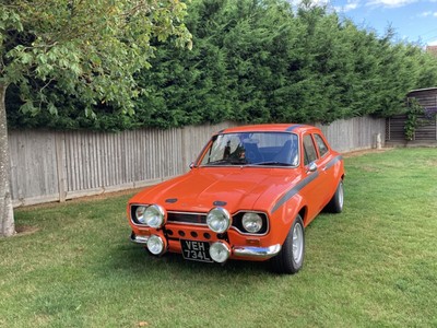 Mk1 Escort Mexico recreation, bubble arch.