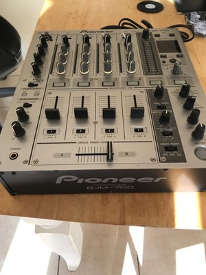 Pioneer DJM-700 シルバー　　DJミキサー Pioneer DJM-700 Silver Digital DJ Mixer 4-Channel Good GP | eBay
