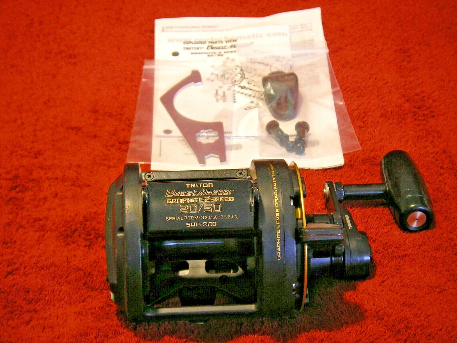 Shimano Triton 20/50 Beast Master 2 speed | eBay