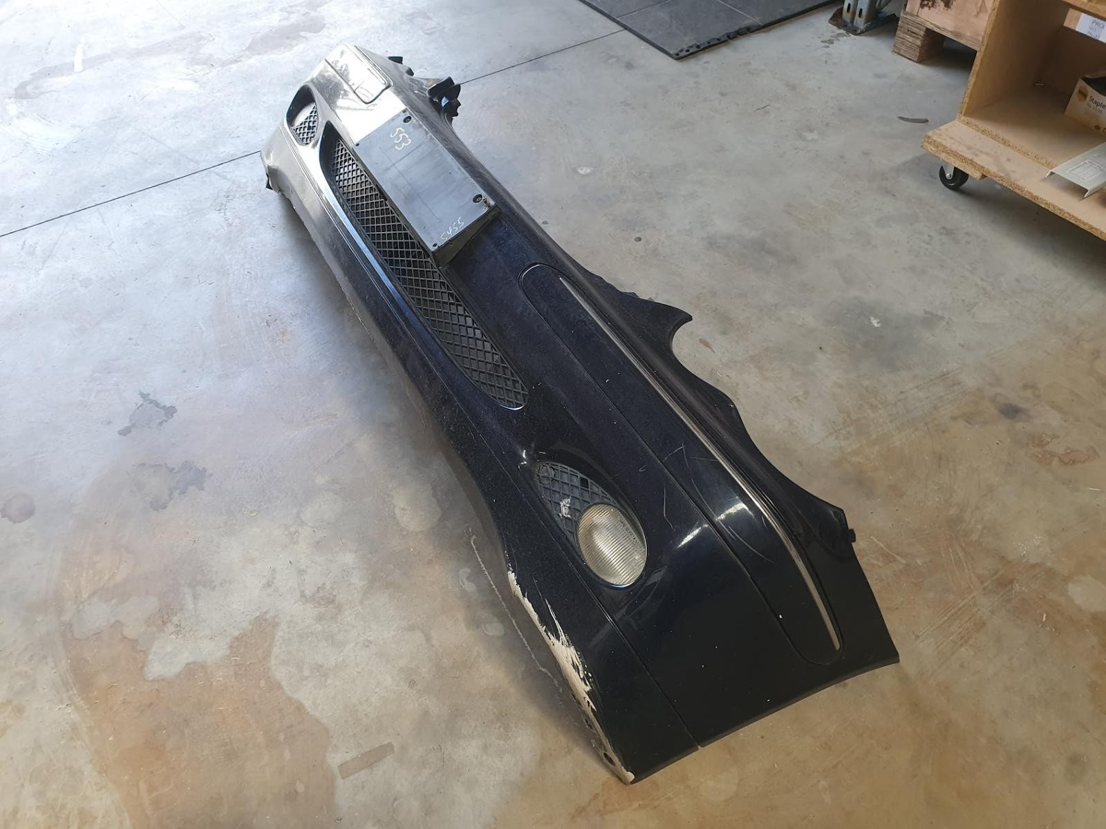 2002 C Class MERCEDES FRONT BUMPER W203/S203 SEDAN A2038850025 image 3