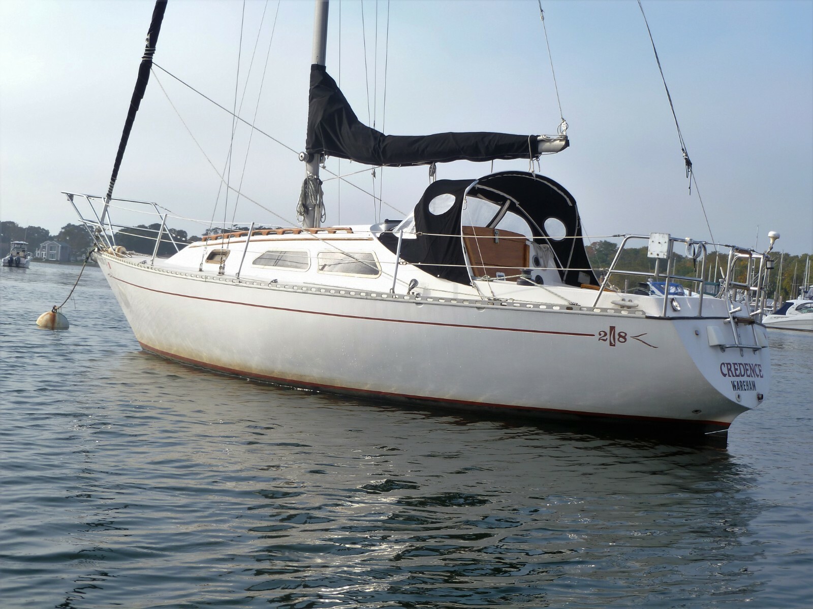 1982 28ft Islander Sailboat PRISTINE Diesel + Dinghy w/outboard Wareham, MA