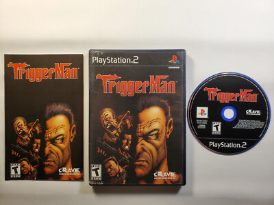 Trigger Man - Sony Playstation 2 PS2. Complete, CIB. Tested, Works.