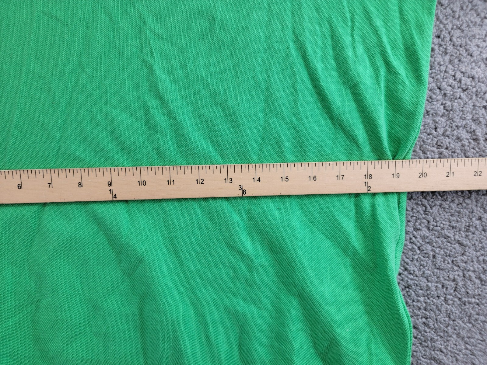 Polo Ralph Lauren Classic-Fit Mesh Polo Shirt Mens S Green Short Sleeve Pullover - Picture 8 of 18