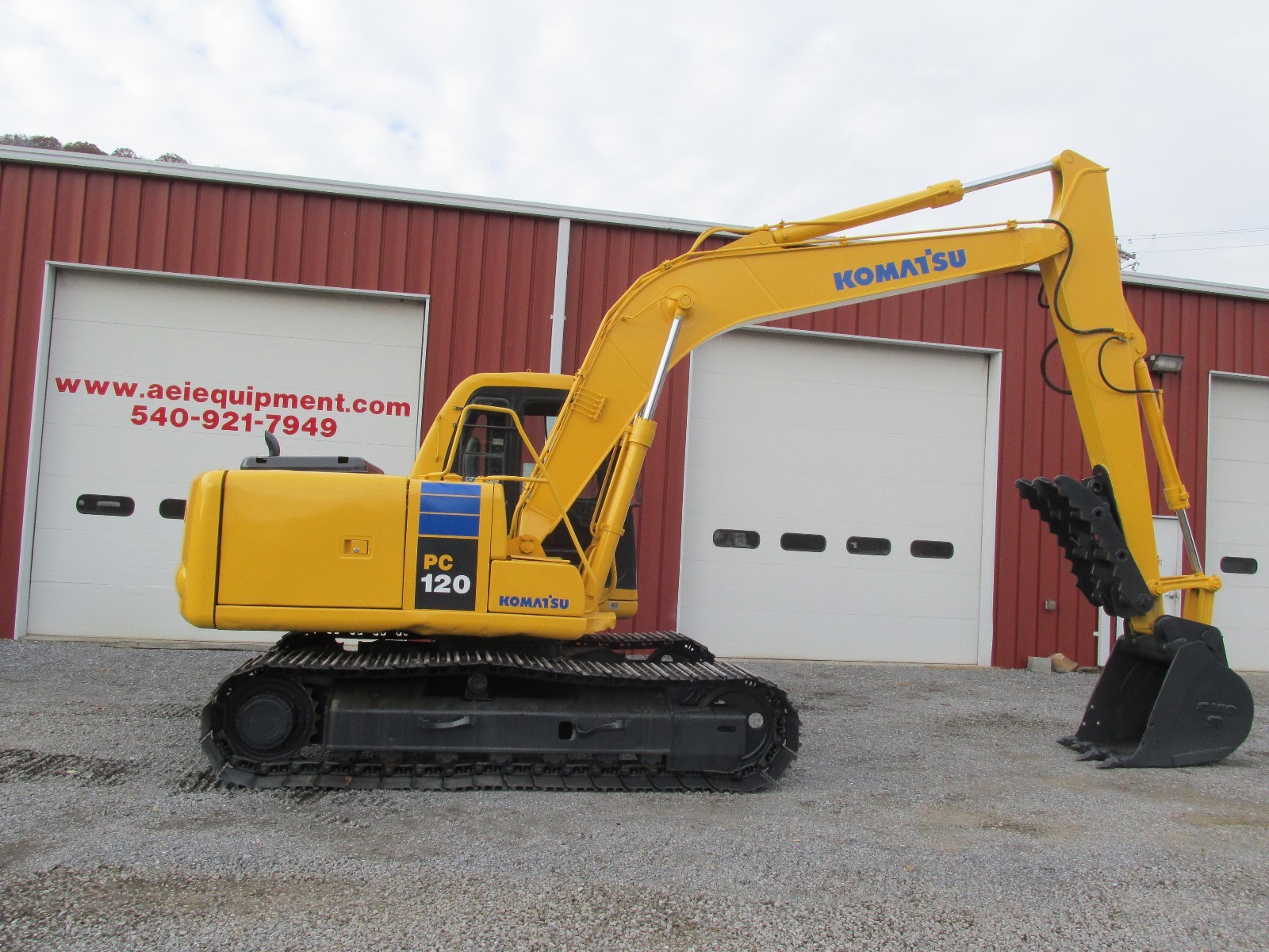 1996 KOMATSU PC120-6 HYDRAULIC EXCAVATOR FULL CAB GOOD U/C RUNS GOOD THUMB LOOK