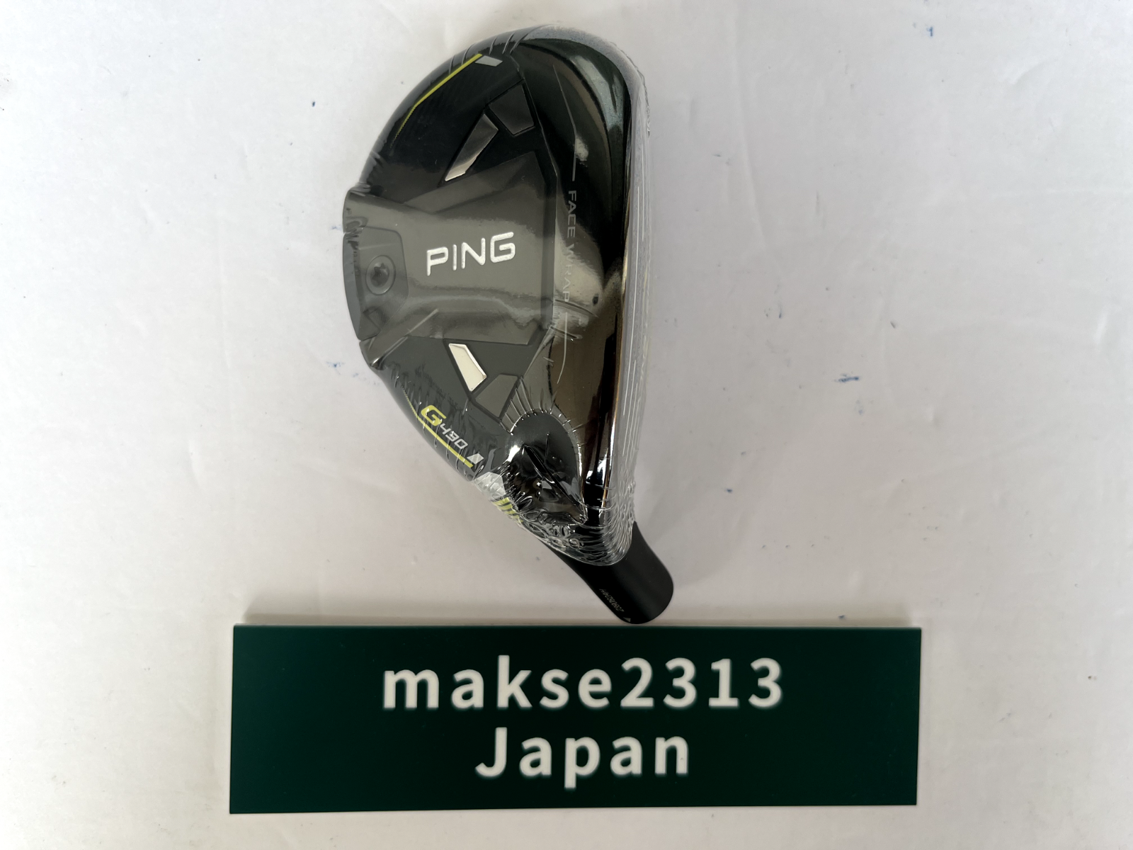 Ping G430 へッドカバー付き 3U 19° S PING G430 3U 19° UT Utility Head Only Golf Club w/ Headcover