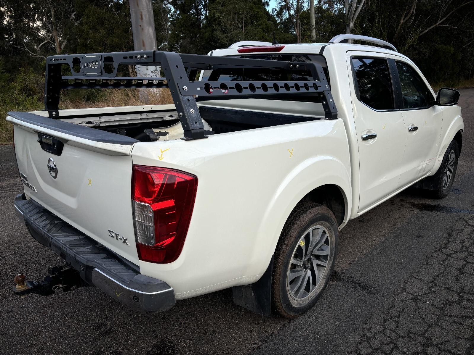 2016 Nissan Navara HEADREST RH FRONT LEATHER NP300 NON WARRIOR TYPE 04/15- 15 16 image 4