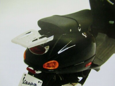ROADKROME CHROME REAR CARRIER RACK WITH MOUNTS - VESPA ET2 + ET4