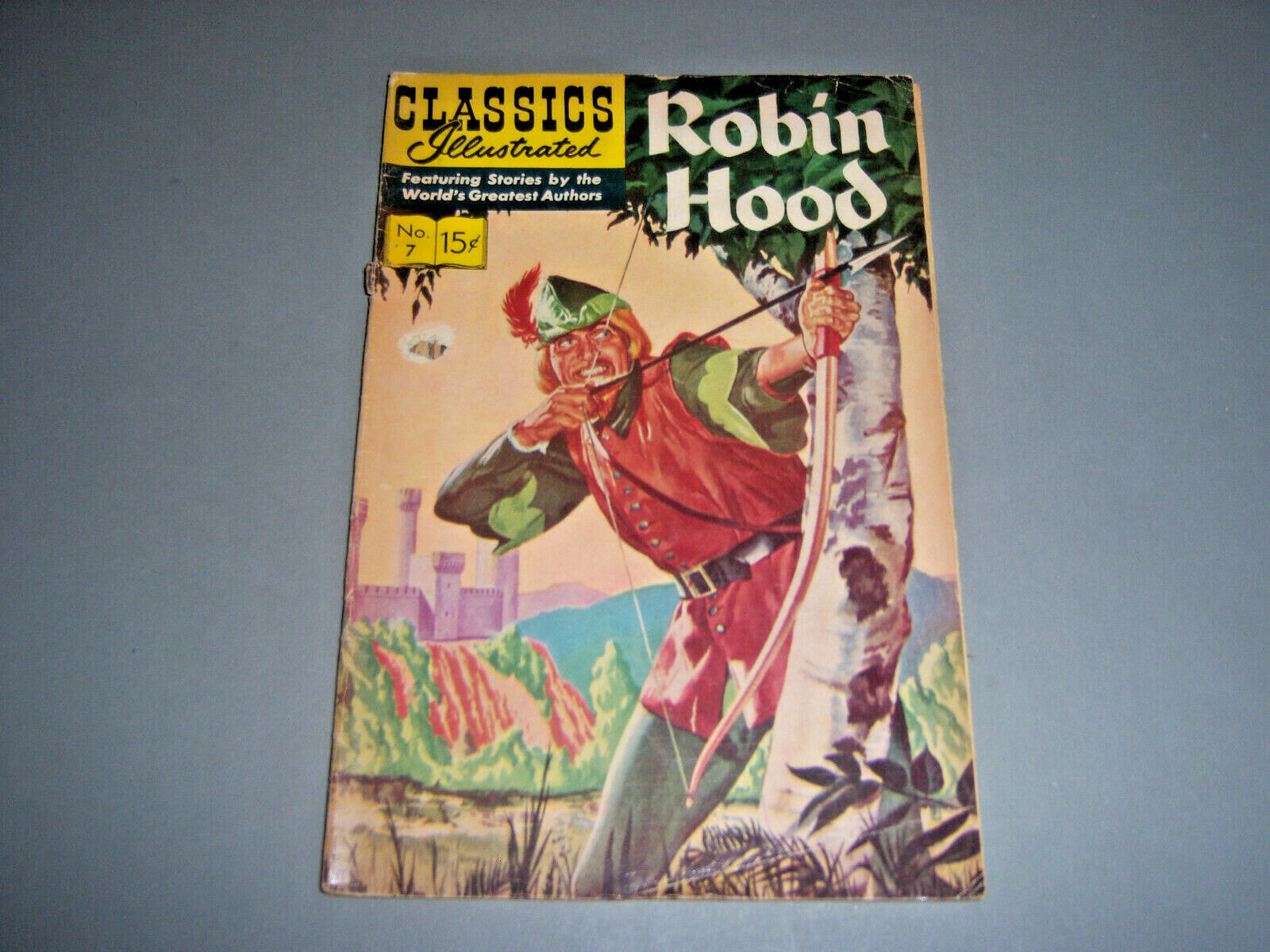 ロビン・フッド　ホイル Classics Illustrated No. 7 October 1943 Reprint HRN 167