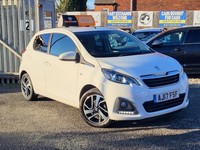 2017 Peugeot 108 1.2 PureTech Allure 5dr HATCHBACK Petrol Manual