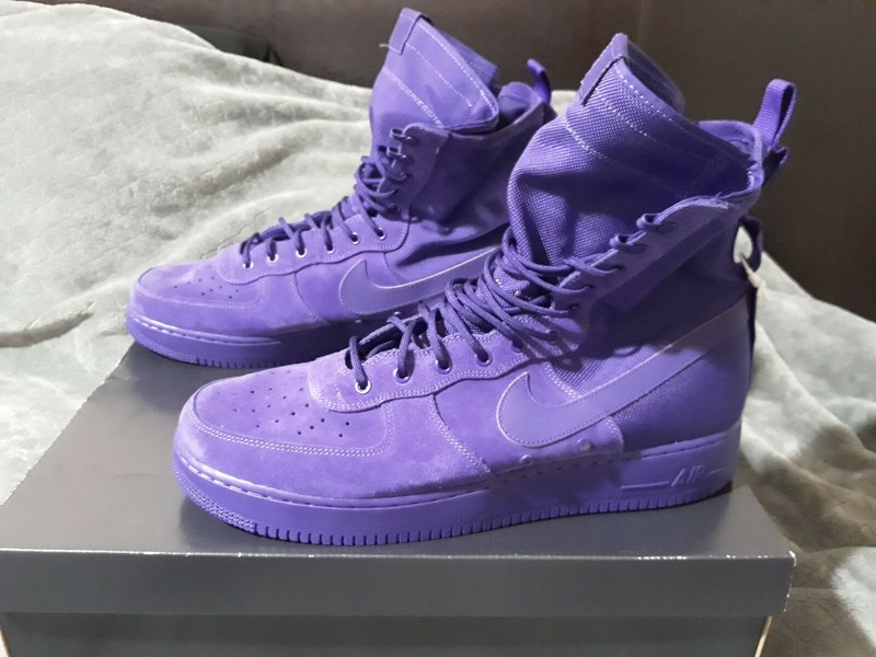 nike sf air force 1 high court purple