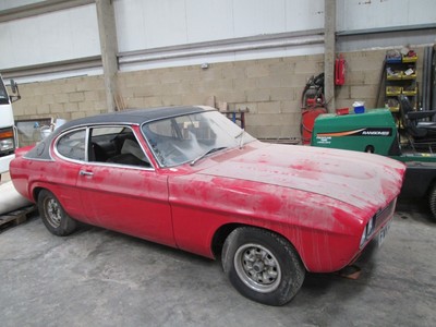 1973 FORD CAPRI 3 LITRE GXL, BARN FIND GARAGE FIND RESTORATION CLASSIC FORD