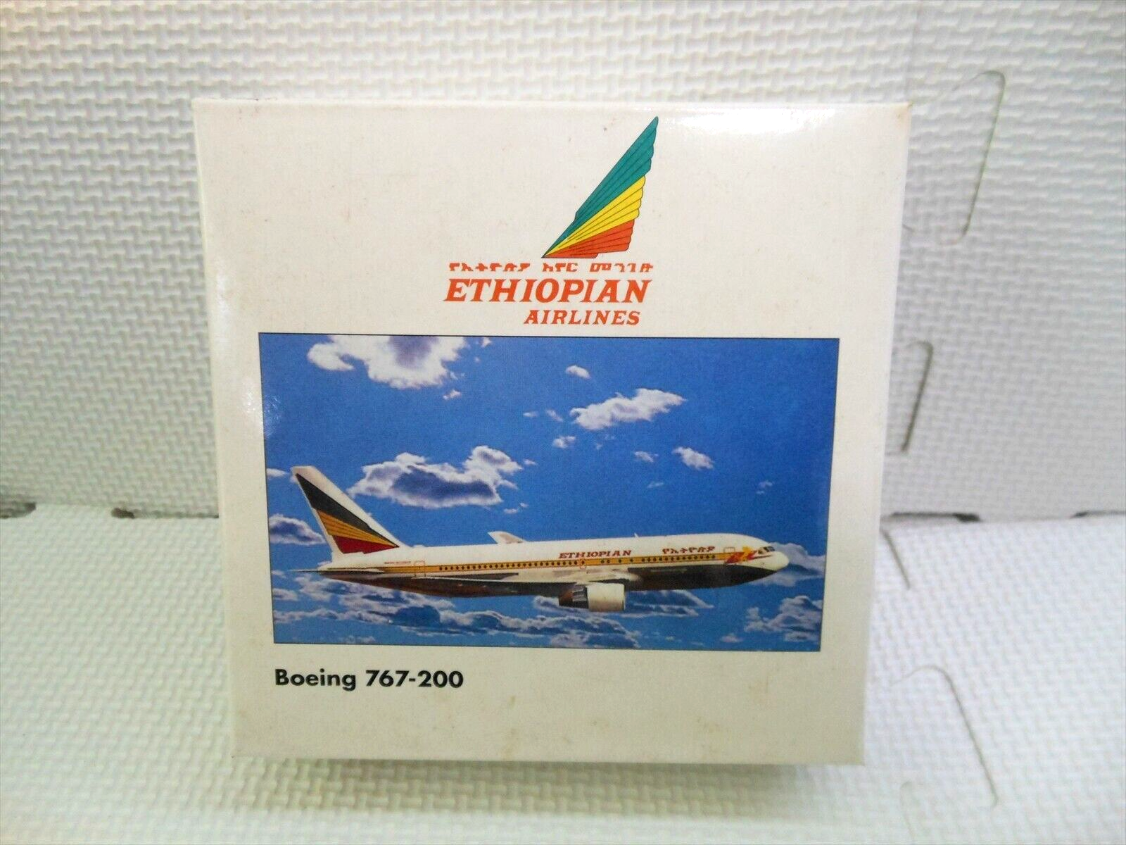 Herpa Wings Airplane model Ethiopian Airlines Boeing B767 Herpa Wings Airplane model Ethiopian Airlines Boeing B767